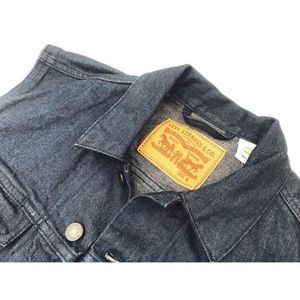 Levis Denim Trucker Biker Vest unisex